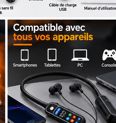 ÉCOUTEURS BLEUTOOFH M06
