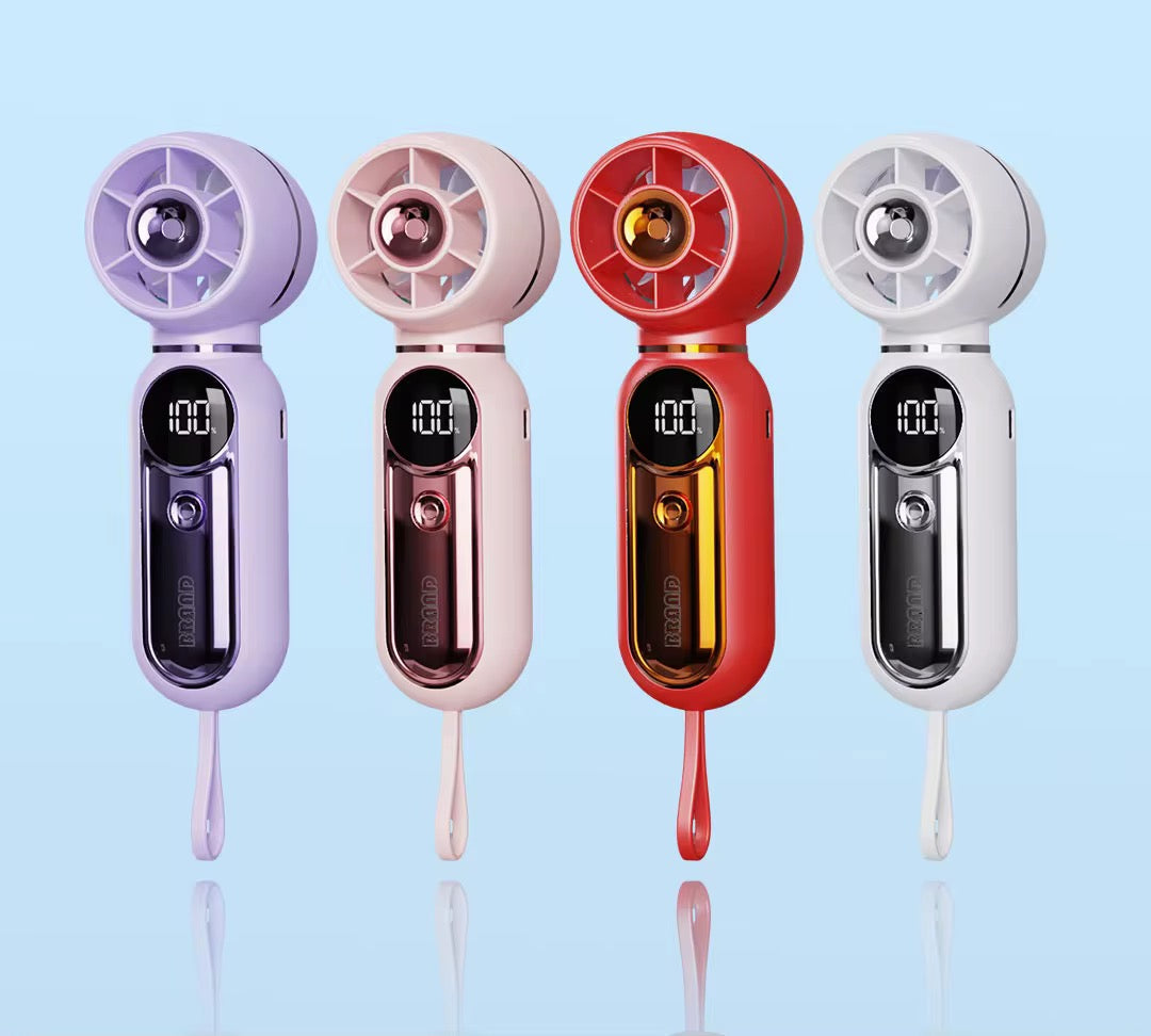 🌬️ MINI VENTILATEUR PORTABLE INTELLIGENT 💨