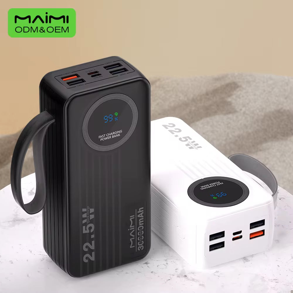 🔋 Power Bank 30000mAh – Puissance
