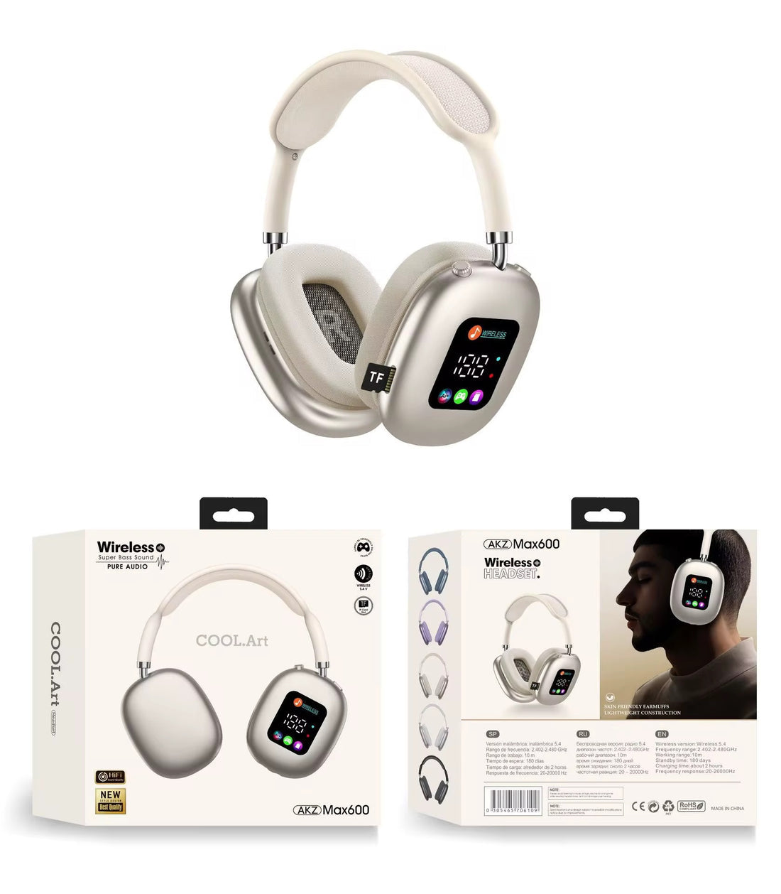 🎧 Casque Bluetooth MAX600