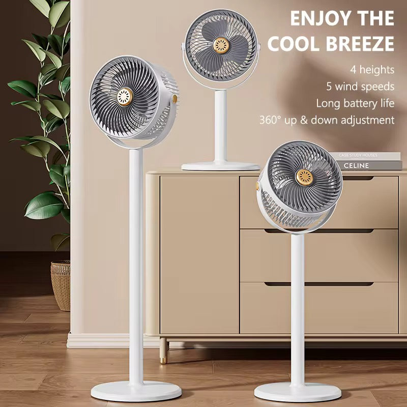 VENTILATEUR SUR PIED MODERNE – PUISSANCE & CONFORT