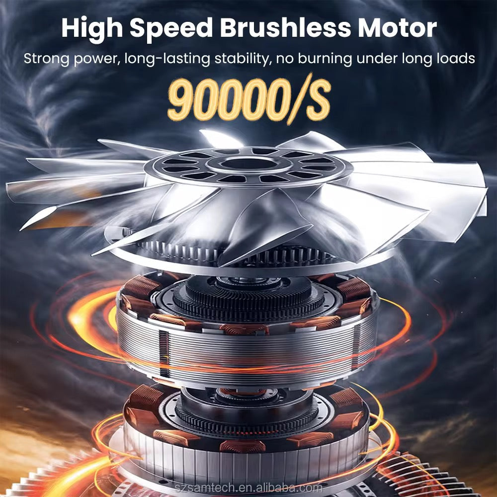 💨 SOUFFLEUR D’AIR ÉLECTRIQUE RECHARGEABLE