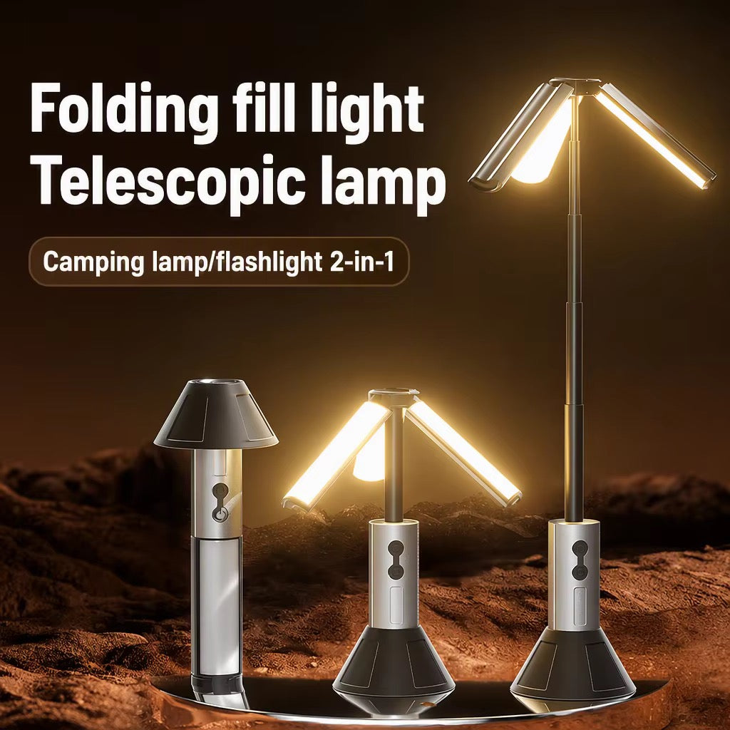 💡 LAMPE DE CAMPING 3 EN 1