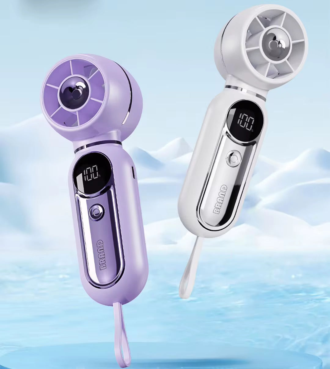 🌬️ MINI VENTILATEUR PORTABLE INTELLIGENT 💨