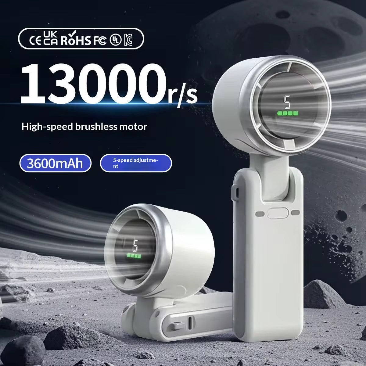 💨 Le Mini Ventilateur Intelligent Qui Vous Accompagne Partout