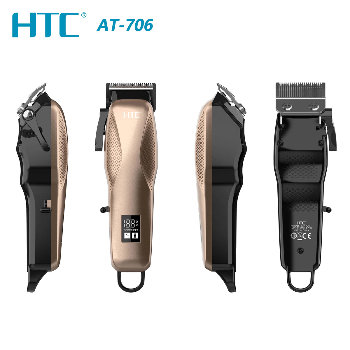 📊 HTC YK-812 – Tondeuse Professionnelle