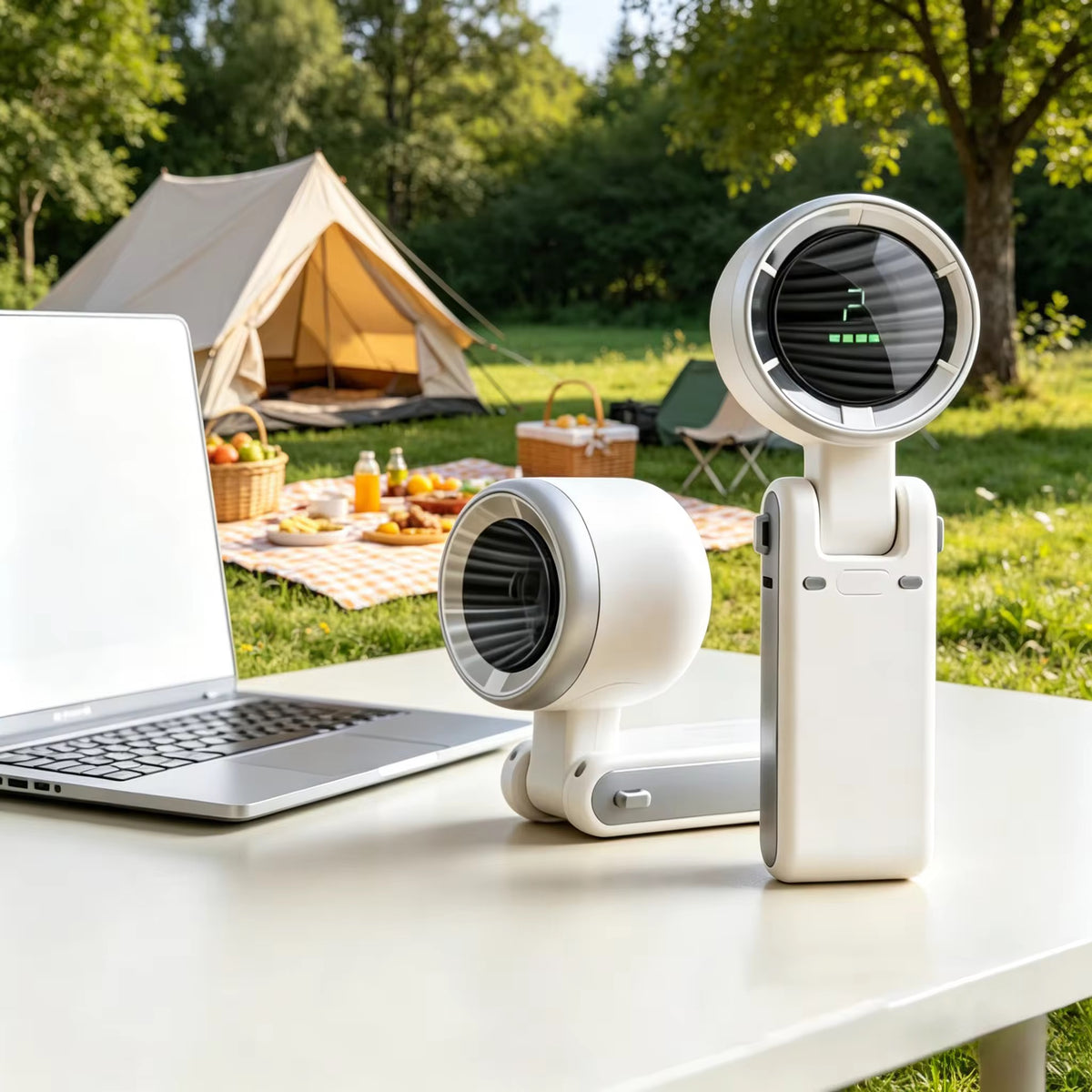 💨 Le Mini Ventilateur Intelligent Qui Vous Accompagne Partout