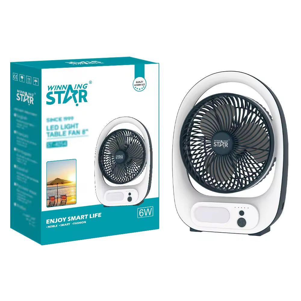 🌬️ Ventilateur Rechargeable WINNING STAR