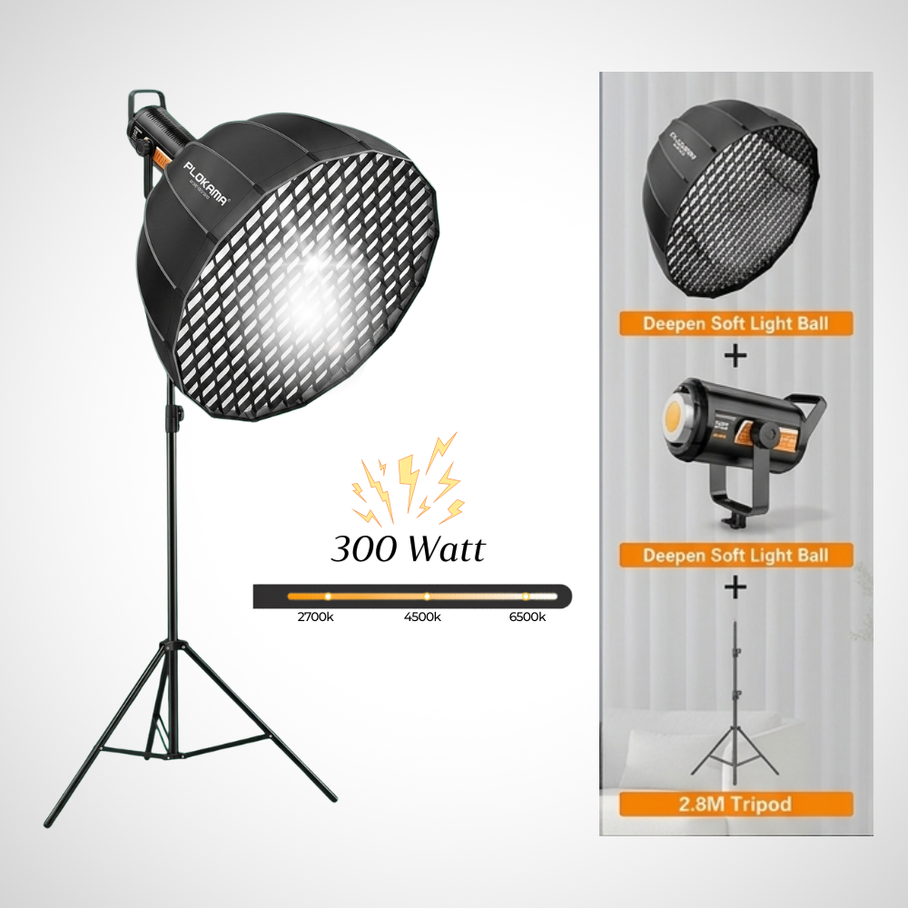 Projecteur Professionnel Plokama PK600S – 300W