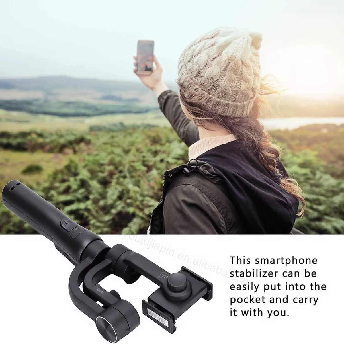 📱 STABILISATEUR GIMBAL 3 AXES