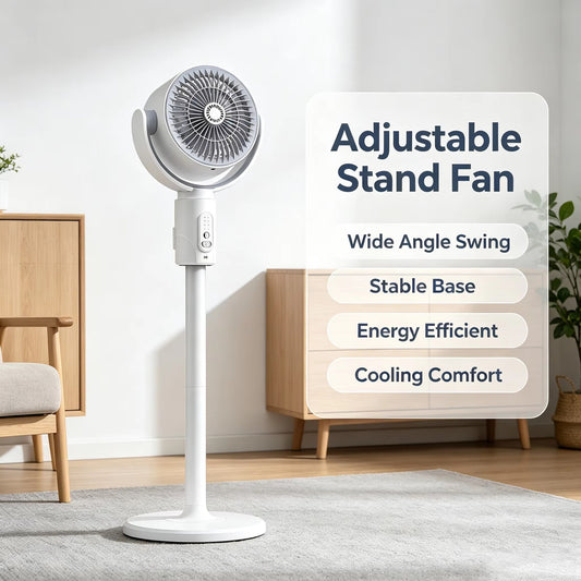 VENTILATEUR SUR PIED RECHARGEABLE