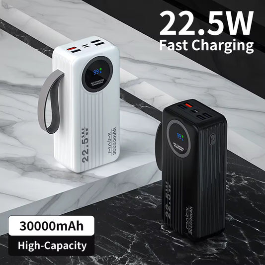 🔋 Power Bank 30000mAh – Puissance