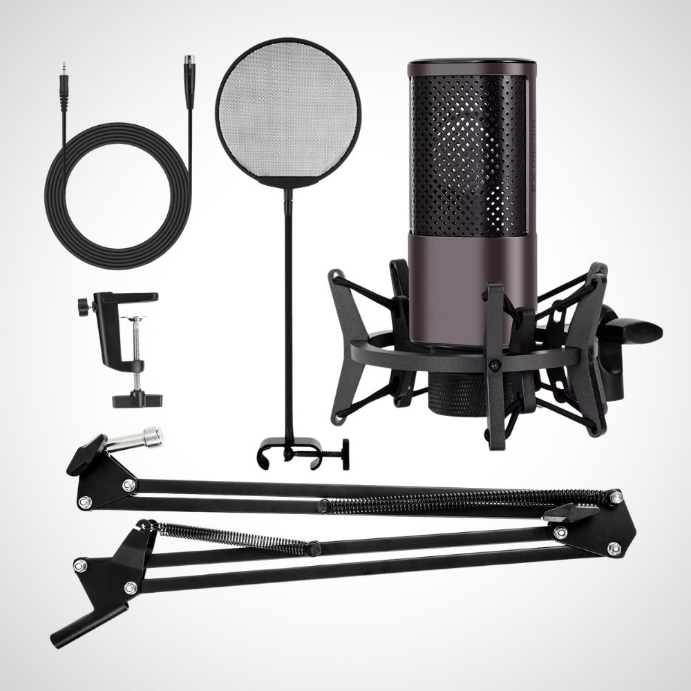 🎙️ Kit Microphone Podcast Professionnel