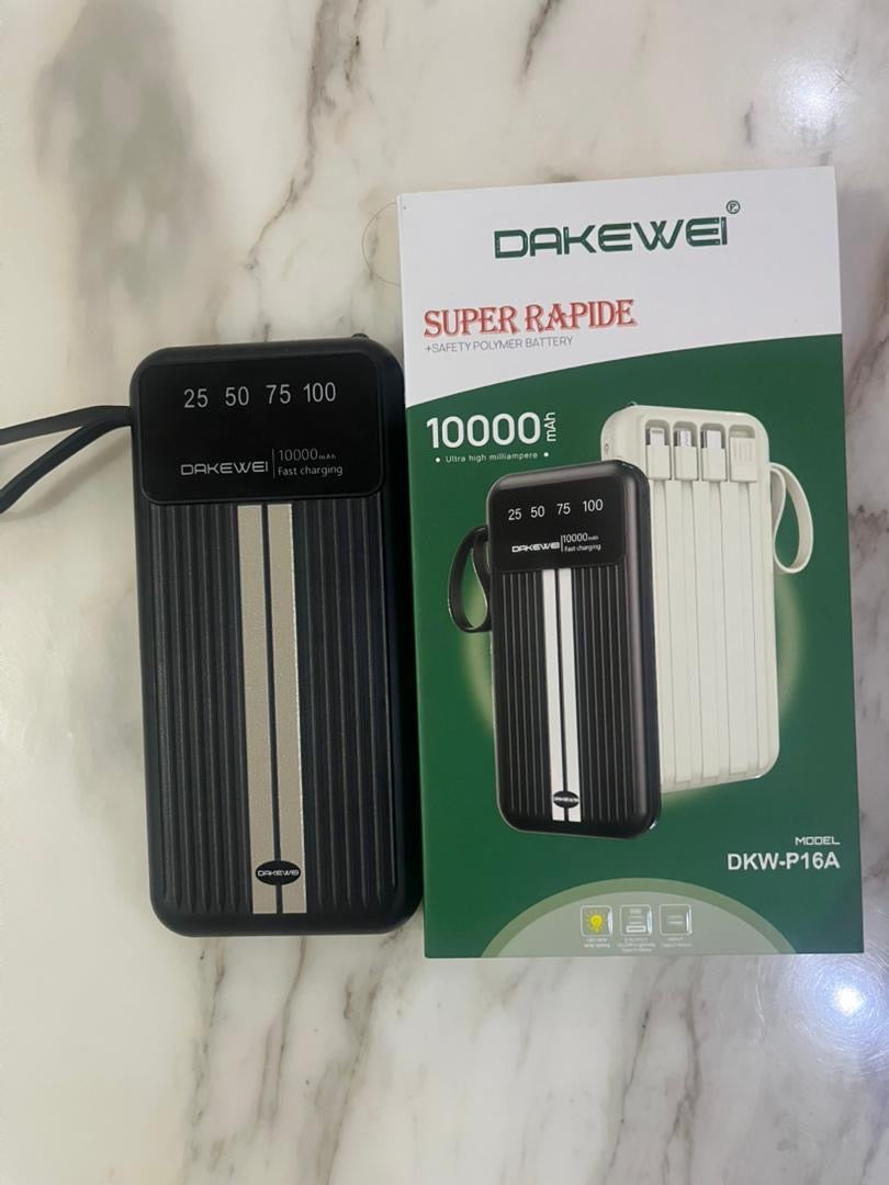 🔋 Power Bank 10 000 mAh – Batterie Externe Portable